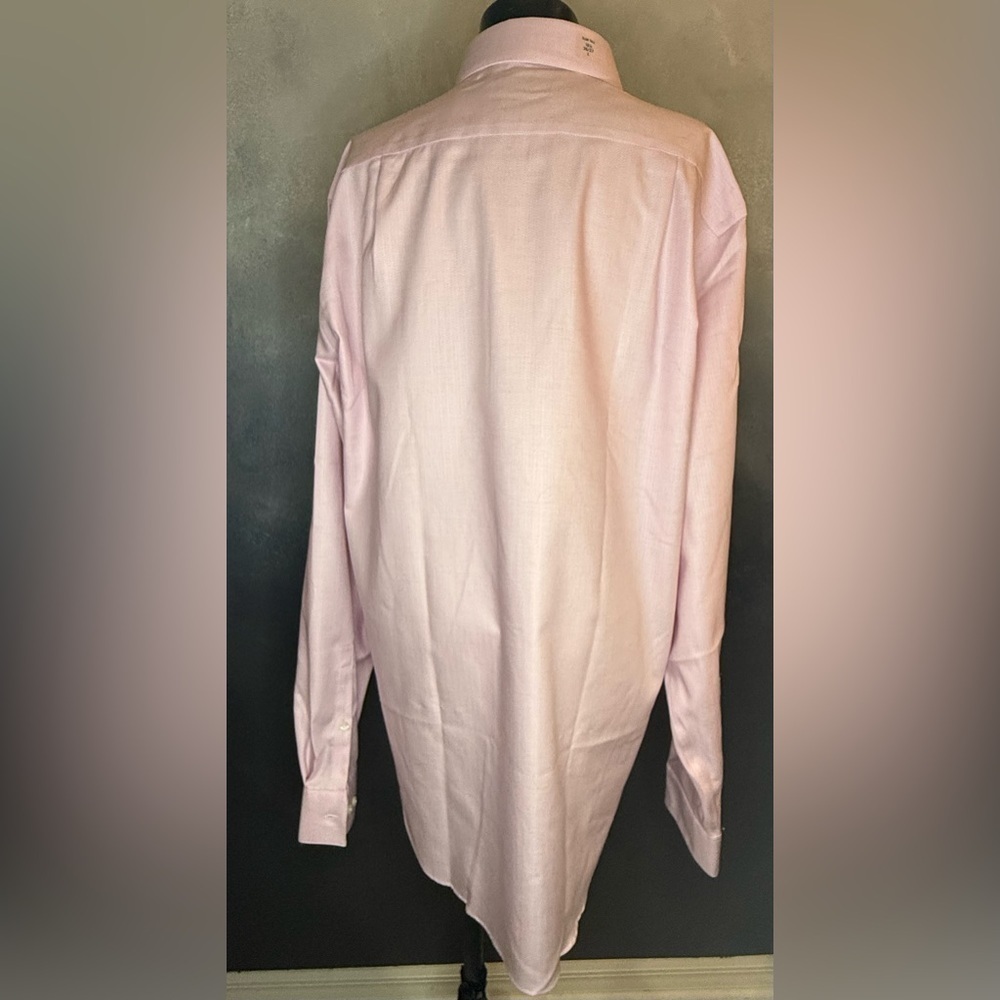 Calvin Klein Infinite Non-Iron Dress Shirt – Pink – Size 16½ 36/37 NWT! - Picture 6 of 10